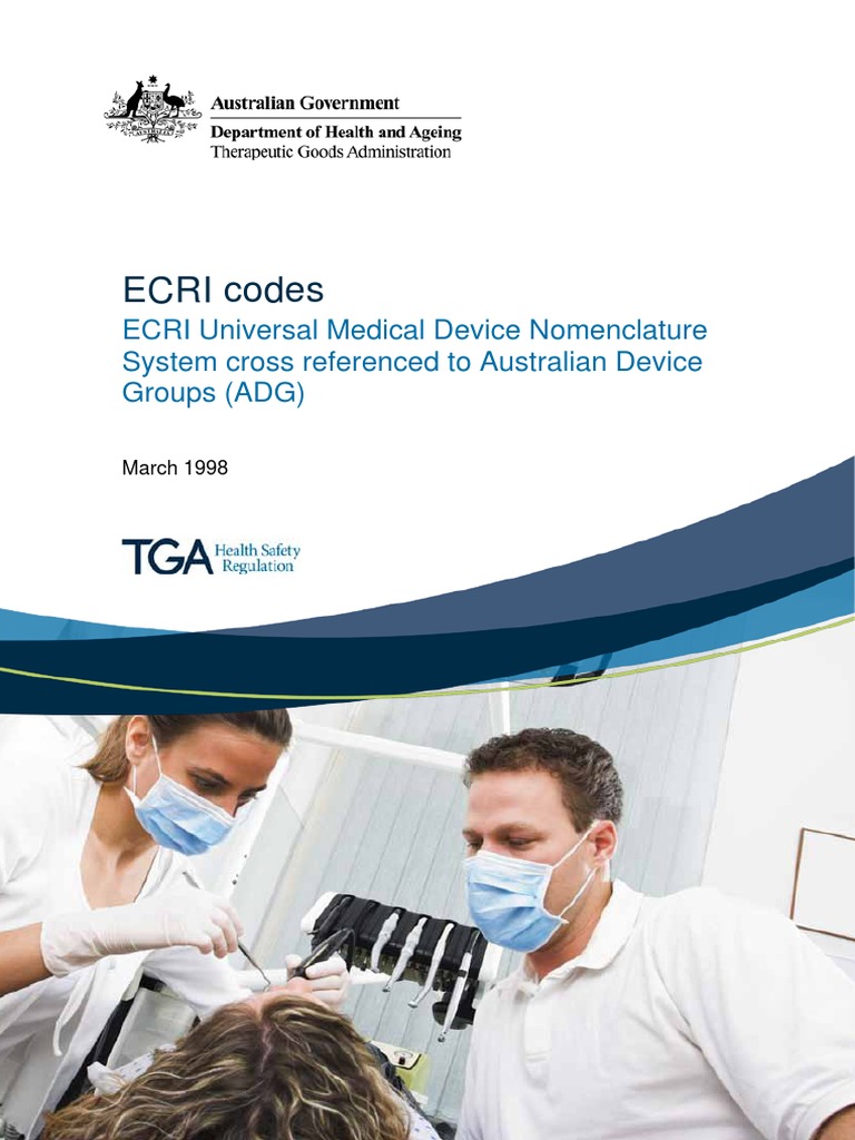 ECRI Codes Anesthesia Catheter