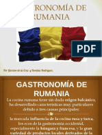Presentación Gastronomia Rumana