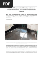 Impermeabilização de Banheiros