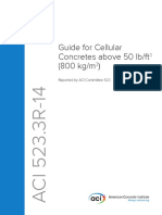 Guide For Cellular Concretes Above 50 LB/FT (800 KG/M) : Reported by ACI Committee 523