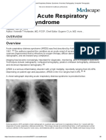 Imaging in Acute Respiratory Distress Syndrome - Overview, Radiography, Computed Tomography