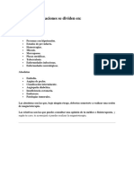 Las Contraindicaciones Se Dividen En