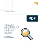 Indexing Text and HTML Files with Solr