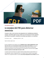 9 Consejos Del FBI para Detectar Mentiras PDF