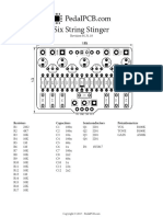 Six String Stinger: Capacitors Resistors Semiconductors Potentiometers