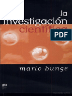 Mario Bunge, Cientific Investigation PDF