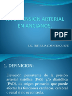 Hipertensión Arterial en Ancianos