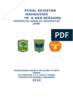 Proposal Kegiatan Mahasiswa