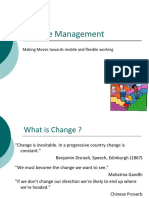Change Management: Making Moves Towards Mobile and Flexible Working