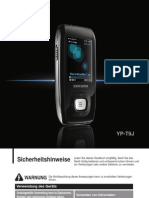 Samsung YP-T9 Benutzerhandbuch