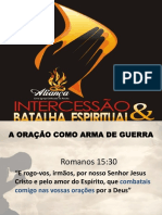 Intercessão para Batalha Espiritual