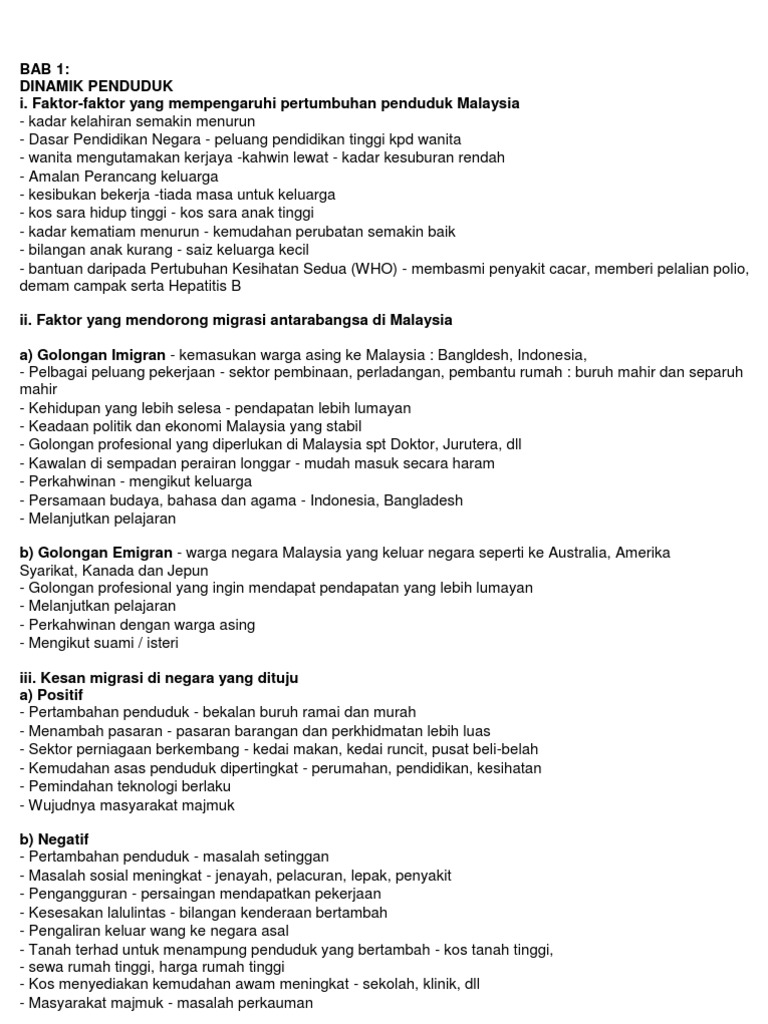 BAB 1. Tingkatan 5 Geografi  PDF