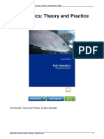 Read and Download Ebook Fish Genetics: Theory and Practice PDF