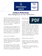 Informativo AACH N°5 Chaleco Reflectante