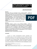 A Natureza Como Ferramenta de Ensino Uma Análise Interdisciplinar Do Instituto de Permacultura e Ecovilas Do Cerrado