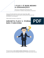 Growth Flex v é Bom Mesmo Ou Enganação