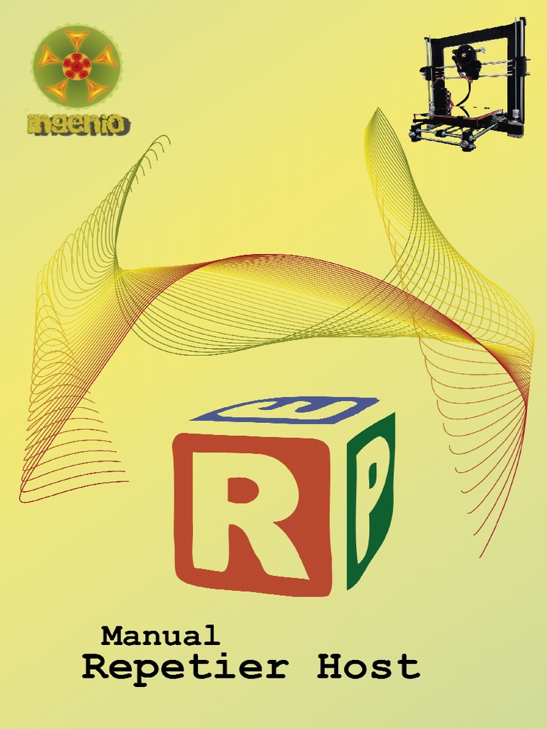 Manual de RepetierHost Por Ingenio Triana PDF PDF Impresora Programa de
