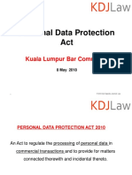 Personal Data Protection Act: Kuala Lumpur Bar Committee