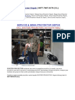 Tempat Sewa Projector Depok | 0877-7007-8170 (XL)