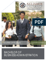 BBA Course Catalogue