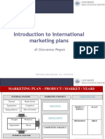 3 - Introduction To International Marketing Plan - 2015-2016
