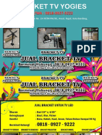 Wa 0818.0927.9222 - Di Jual Bracket TV Murah Led Di Bandung, Bracket TV Yogies
