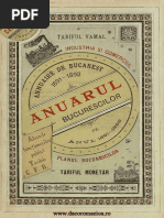 Anuar Bucuresti 1889 | PDF