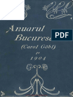 1891 - Anuarul Bucurescilor Pe Anul 1891-1892 - Harta - OCR