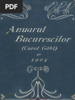 1891 - Anuarul Bucurescilor Pe Anul 1891-1892 - Harta - OCR | PDF