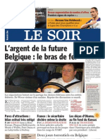 Le Soir 17 Aout 2010