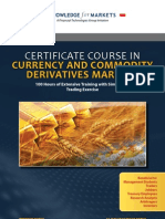 Certificate Course in Currency and Commodity Derivatives Markets