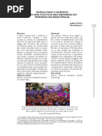 Nunca mais o silêncio