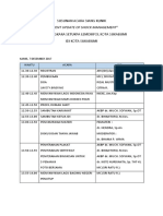 Susunan Acara Siang Klinik