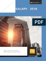 Qs Topmba - Com Jobs Salary Trends Report 2018