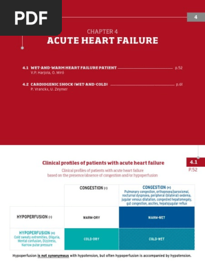 Acut Heart Failure Shock Circulatory Heart