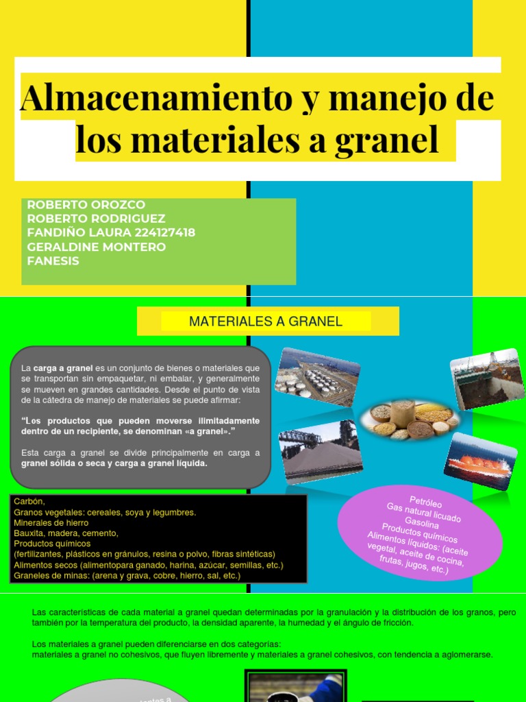Manejo y almacenamiento de materiales a granel | PDF | Acero | Naturaleza