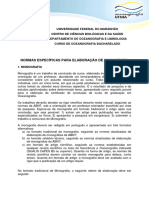 Monografia Normas Elaboraçâo PDF