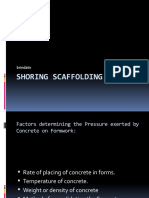 Shoring Scaffolding