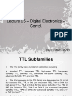 Digital Electronics - Contd.: Rijil Ramchand