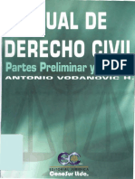 Manual de Derecho Civil - Volumen I - Antonio Vodanovic PDF