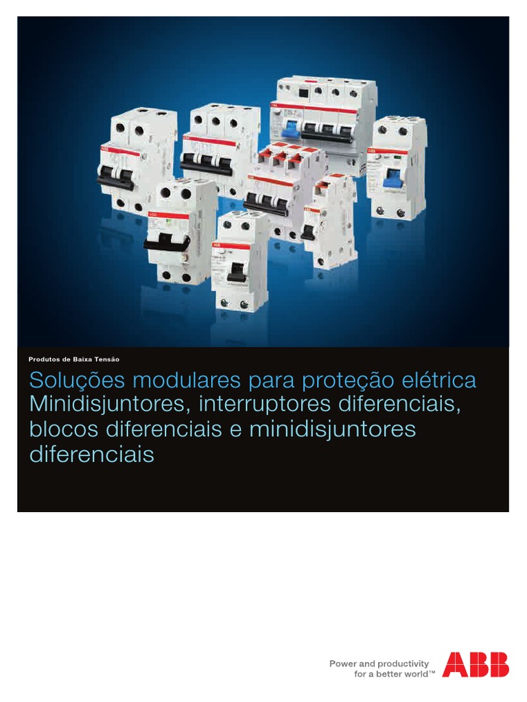 Catalogo MINI ABB - 2018 PDF | PDF | Fiação elétrica | Corrente elétrica
