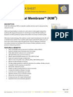 Technical Data Sheet Krystol Internal Membrane KIM