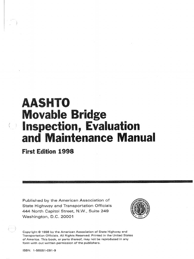 Movable Bridge Manual PDF