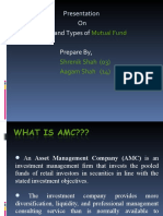AMC &types of Mutual Funds