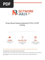 Project Based Summerindustrial Ccna CCNP Training