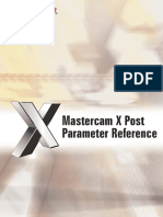 MasterCAM X - Post - Parameter - Ref PDF