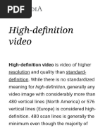 High-Definition Video - Wikipedia