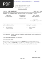 Judge Walter Vacate Order