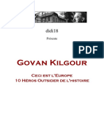 Kilgour Govan - Ceci Est l'Europe 10 Héros Outsider de l'Histoire