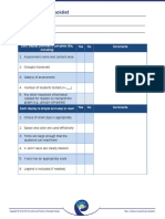 Data Display Checklist